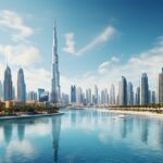 dubai s stunning skyline wallpaper